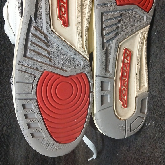 Air Jordan 3 Retro (WHITE CEMENT) Womens Size-8 ,100% Authentic! - Picture 10 of 13